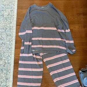 Free people striped sweater set!